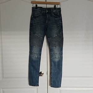 H&M Men Skinny Jeans 30 Light Blue Washed
